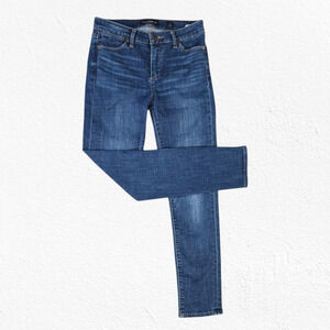 Lucky Brand Dark Wash Mid Rise Slim Hayden Casual Stretchy Skinny Jeans Size 4